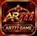 AR777 Game official golden and red logo icon for Android mobile app